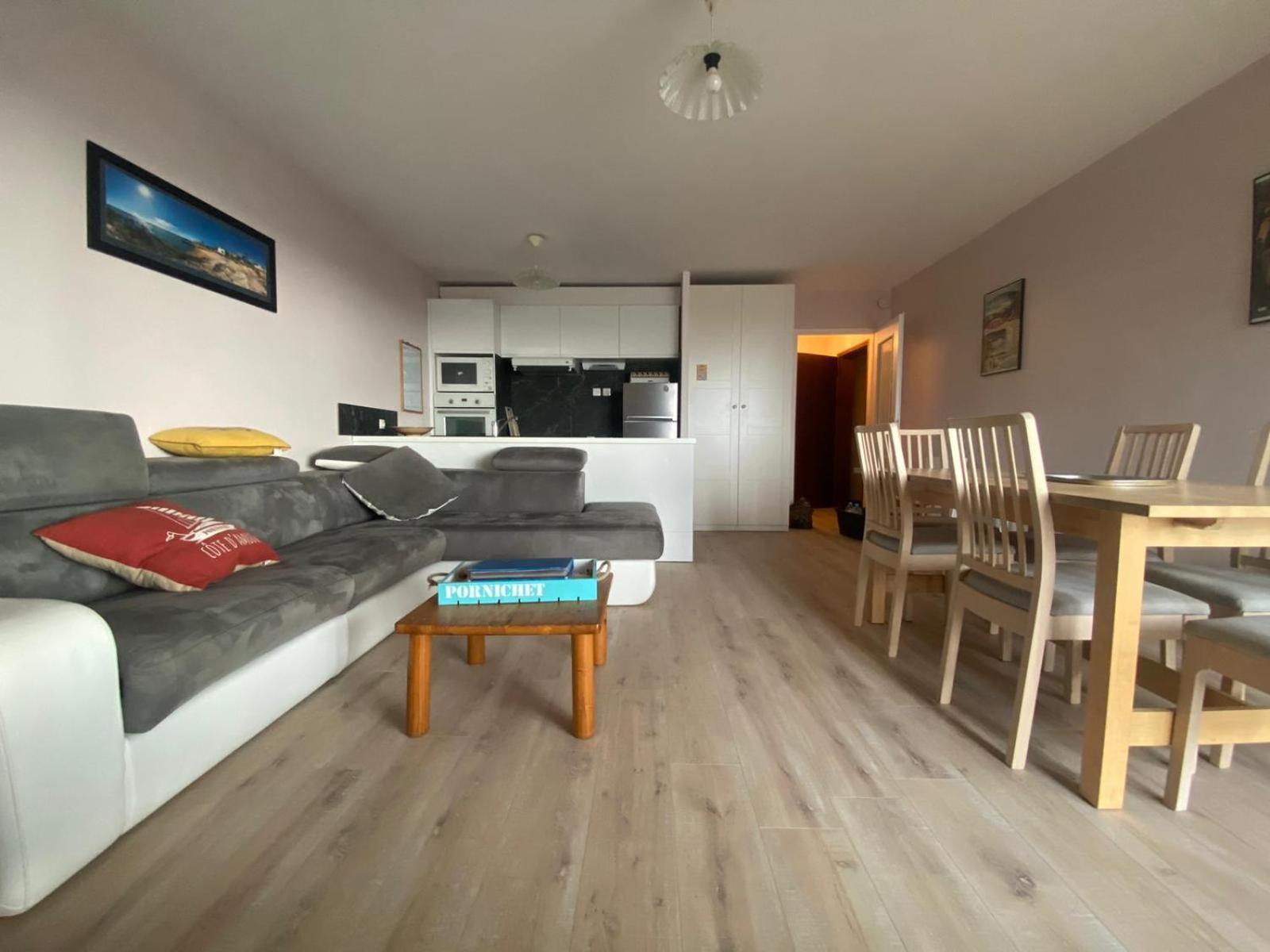Appartement T3 - 4 Personnes - Face Ocean - Thalasso Pornichet Luaran gambar